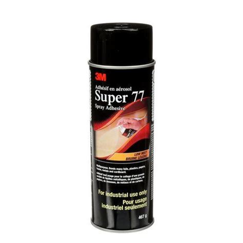 3m Super 77 Classic Spray Adhesive Net Wt 165 Oz