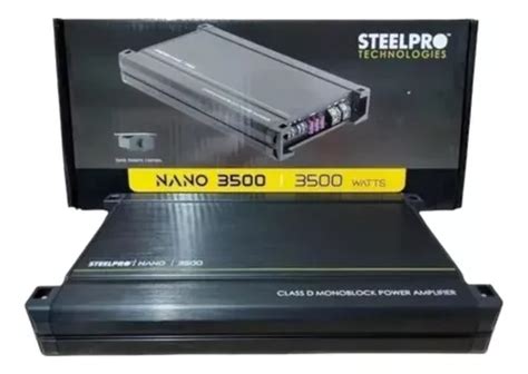 Amplificador Nano Steelpro Clase D Meses Sin Intereses