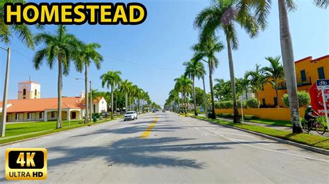 Homestead Florida Driving Through YouTube