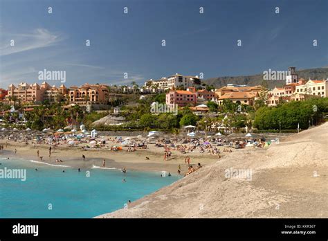 Playa Del Duque Beach At Costa Adeje Hi Res Stock Photography And