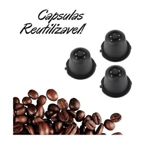 Kit Capsulas De Cafe Reutilizavel Compativel Nespresso Novo