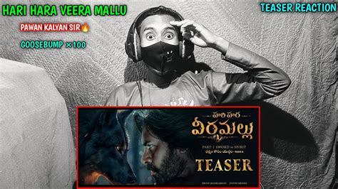 Hari Hara Veera Mallu Part Teaser Reaction Pawan Kalyan Mm