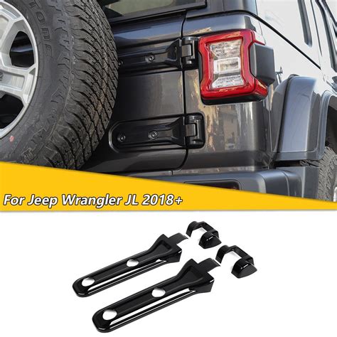 Buy Jeep Tailgate Hinge Trim Spare Tire Bracket Liftgate Covers For Jeep Wrangler Jl 2018 At