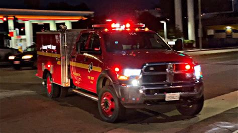 LACoFD Squad 154 Responding Code 3 YouTube