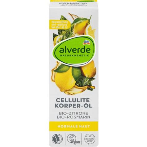 Alverde Naturkosmetik Ulje Protiv Celulita Limun I Ruzmarin Ml