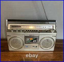 Vintage 1980s Sony CFS 47S Stereo Radio Cassette Recorder Ghetto