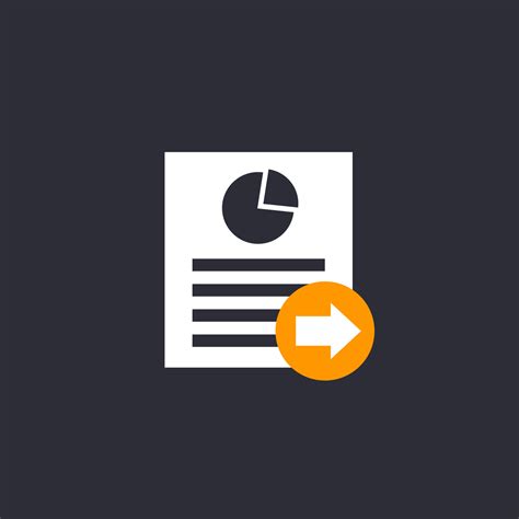 send report icon for web 12789145 Vector Art at Vecteezy