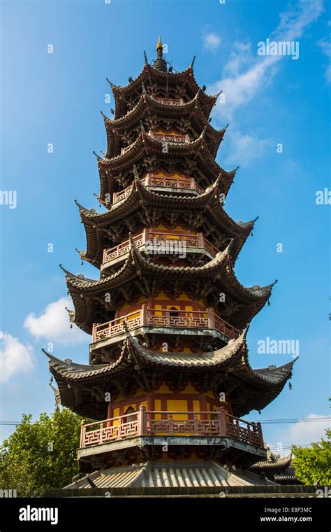 Longhua Temple Shanghai China Stock Photo Alamy