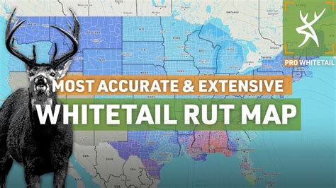 Most Accurate And Extensive Rut Map Ever Huntstand Pro Whitetail Youtube