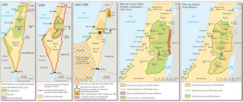 Les Origines Du Conflit Israelo Palestinien Carte