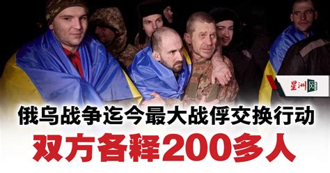 俄乌战争迄今最大战俘交换行动 双方各释200多人 国际 带你看世界