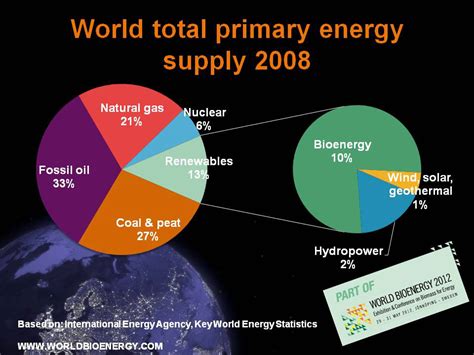 World Total Primary Energy Supply World Bioenergy