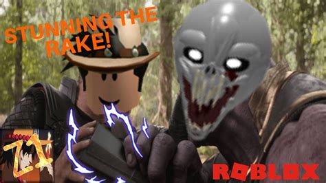 Roblox Rake Classic Edition Stun Staff Vs The Rake Roblox Youtube