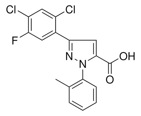 3 2 4 DICHLORO 5 FLUOROPHENYL 1 2 METHYLPHENYL 1H PYRAZOLE 5