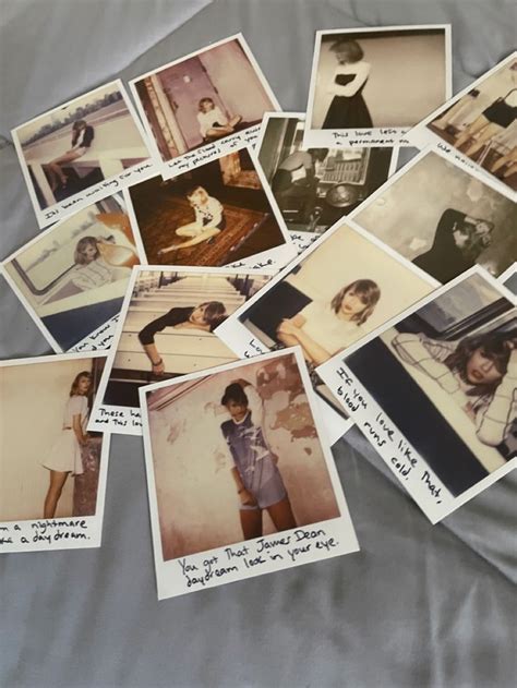 1989 Taylor Swift polaroids | Taylor swift 1989, Daydream, James dean