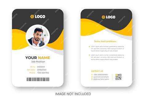 Premium Vector Corporate Modern Professional Business Id Card Design