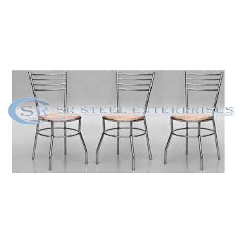 S R Steel Cafeteria Chair Seating Capacity Kg At Rs In New