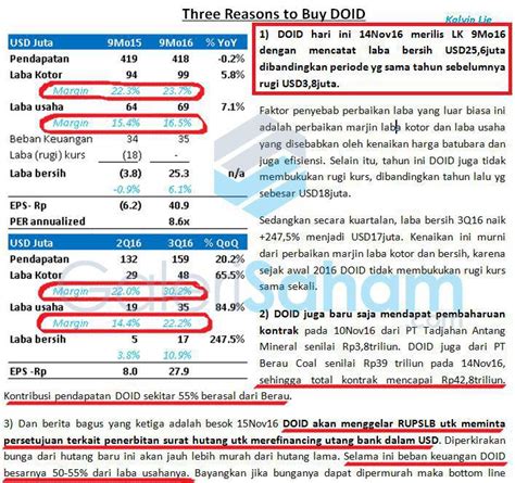 Analisa Fundamental Saham Doid