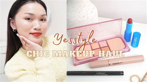 Chic Makeup Haul From Yesstyle Wander Pearl Youtube