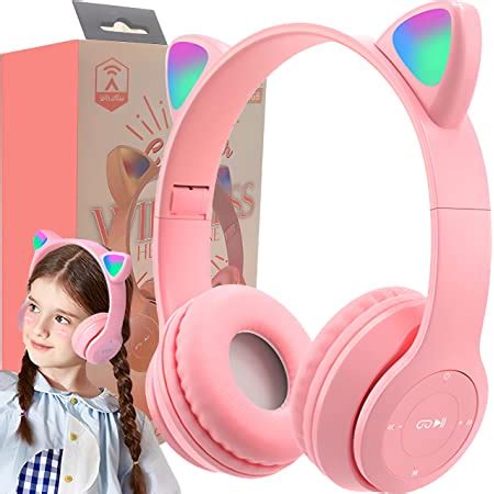 PowerLocus Kinderkopfhörer Bluetooth Kinder Kopfhörer Over Ear mit