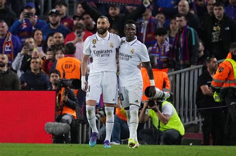 Vinicius Jr's assist for Karim Benzema vs Barcelona was absolutely ...