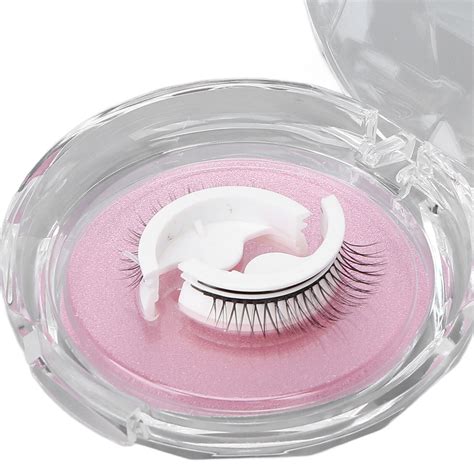 False Eyelashes Artificial Fiber Self Adhesive Waterproof Reusable