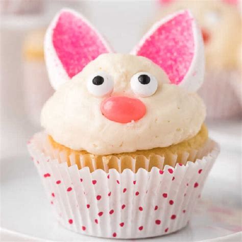 Easter Bunny Cupcakes