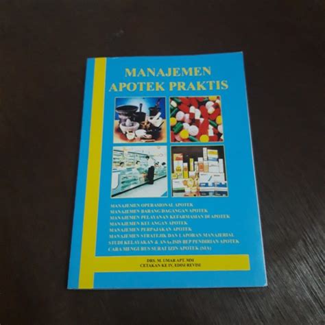 Jual Buku Manajemen Farmasi Apotek Terbaru DRS M Umar Apt Mm Shopee