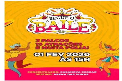 Ingressos disponíveis para o Bloquinho Segue o Baile 2020