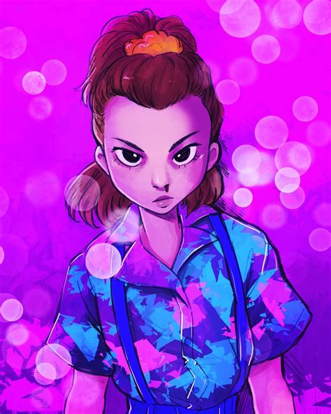 Stranger Things Eleven By Gillian Standing Gillyfleurillo Millie