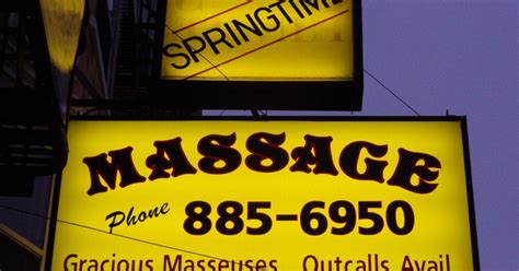 Massage Parlors Law Leaves California Cities Feeling Powerless Over Prostitution R Rubreport