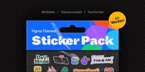 Figma Themed Sticker Pack Vol 1 Figma