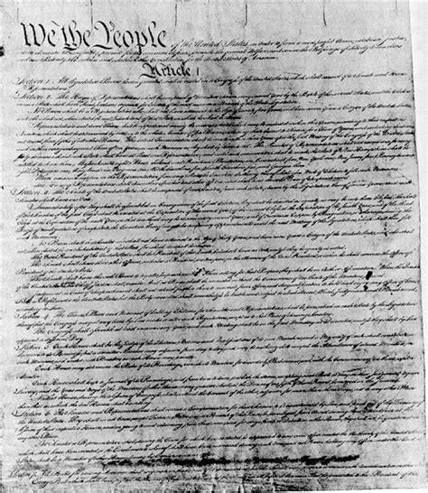 Unusual Facts About The Constitution