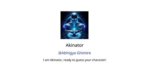 Akinator GPTs features and functions, examples and prompts | GPT Store