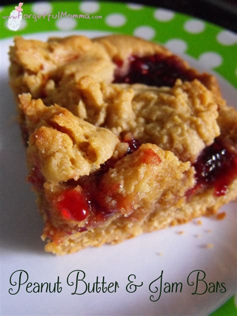 Peanut Butter and Jam Bars recipe | Chefthisup