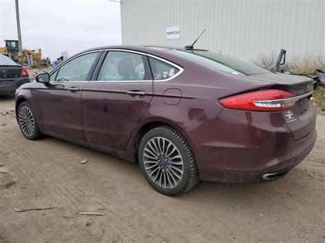 2017 Ford Fusion Se Photos Mi Ionia Repairable Salvage Car Auction On Fri Jan 19 2024