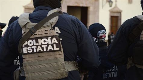 Policías Estatales De Zacatecas Hacen Paro De Labores Para Exigir La