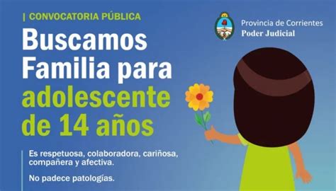 Corrientes Buscan Familia Para Una Adolescente De A Os