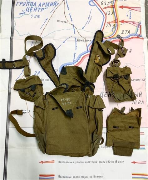 Soviet Russian Army Airborne Vdv Backpack Rd54 Afghanistan War For Sale