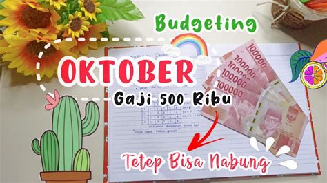 Mengatur Uang Bulanan Ribu Tetep Bisa Nabung Budgeting Oktober