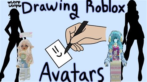 Drawing Roblox Avatars🖌️🎨 Youtube