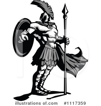 Spartan Warrior Clipart Transparent Background, Spartan Warrior - Clip ...