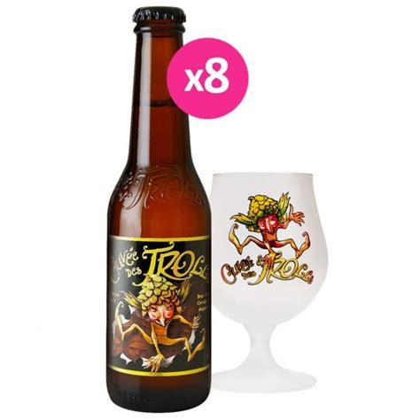 BOX DECOUVERTE CUVEE DES TROLLS 8 25CL 1VERRE Planète Soif Hellopro