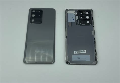 Original Oem Samsung Galaxy S20 Ultra Back Glass Cover Sm G988 With Camera Lens Ebay