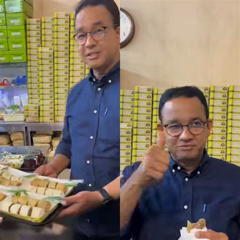 Mengenal Lumpia Cik Meme Kudapan Yang Disantap Anies Baswedan Saat Di