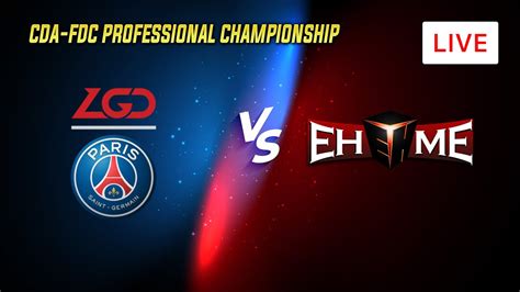 Dota 2 LIVE PSG LGD Vs EHOME BO3 Upper Bracket R2 CDA FDC