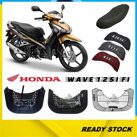 Honda Wave I Fi New V Bakul Pvc Motor Raga Besi Basket Add On