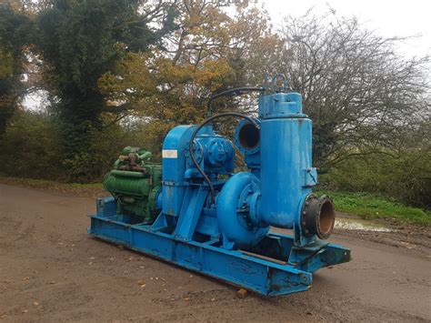 12 Inch Sykes Water Pump With Lister Engine BRUCE ATFIELD