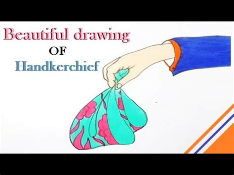 How To Draw A Handkerchief Handkerchief Drawing Step By Step Drawing