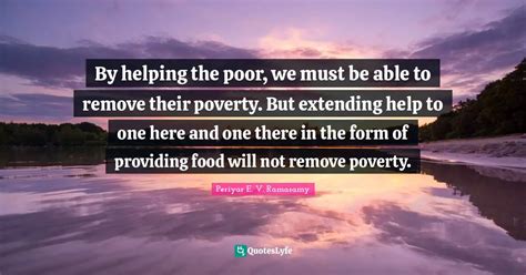 helping  poor      remove  poverty  exte